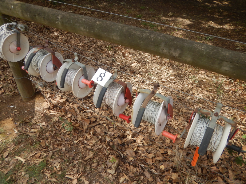 Lot 8 7 x Speedrite Elec. Fence Reels AuctionsPlus