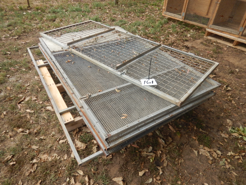 Lot 161 7 x Mesh Gates AuctionsPlus