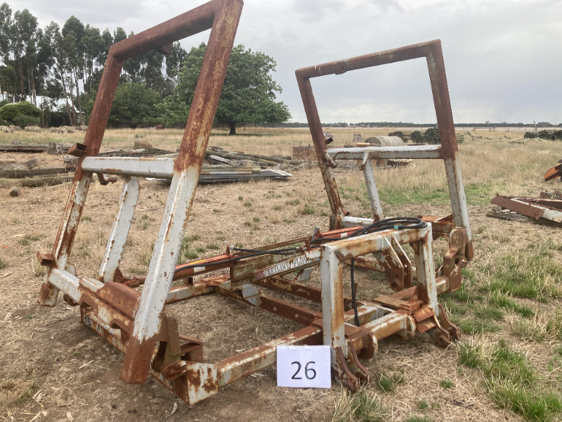 Lot 26 Yeomans Keyline Plow Frame AuctionsPlus