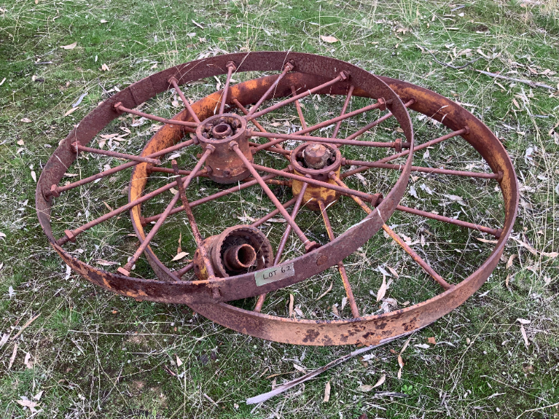Lot 62 Steel Drill Wheels AuctionsPlus
