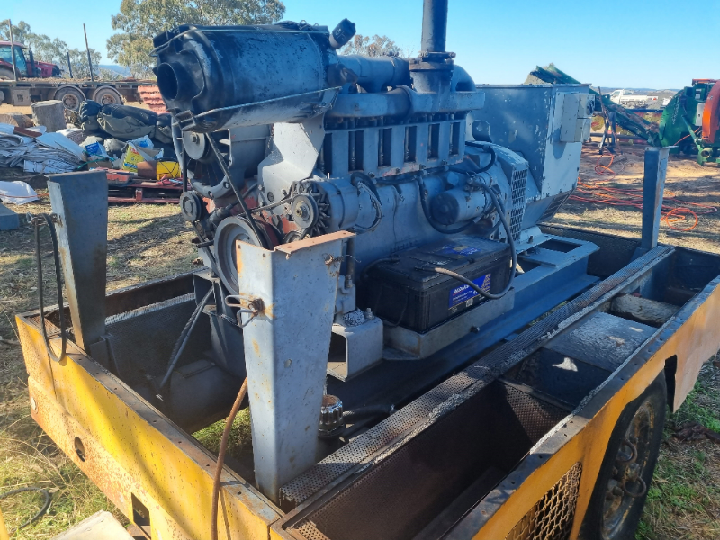 Lot 62 3 Phase Power Generator AuctionsPlus