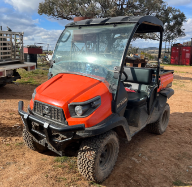 Lot 6 Kubota 4x4 UHT 520 side by side. AuctionsPlus