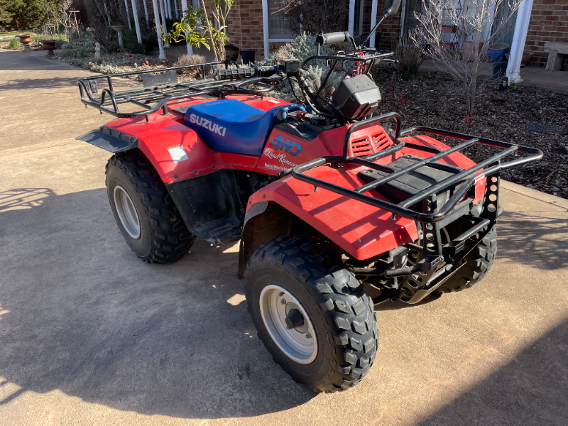 Lot 271 Suzuki Quad Runner AuctionsPlus