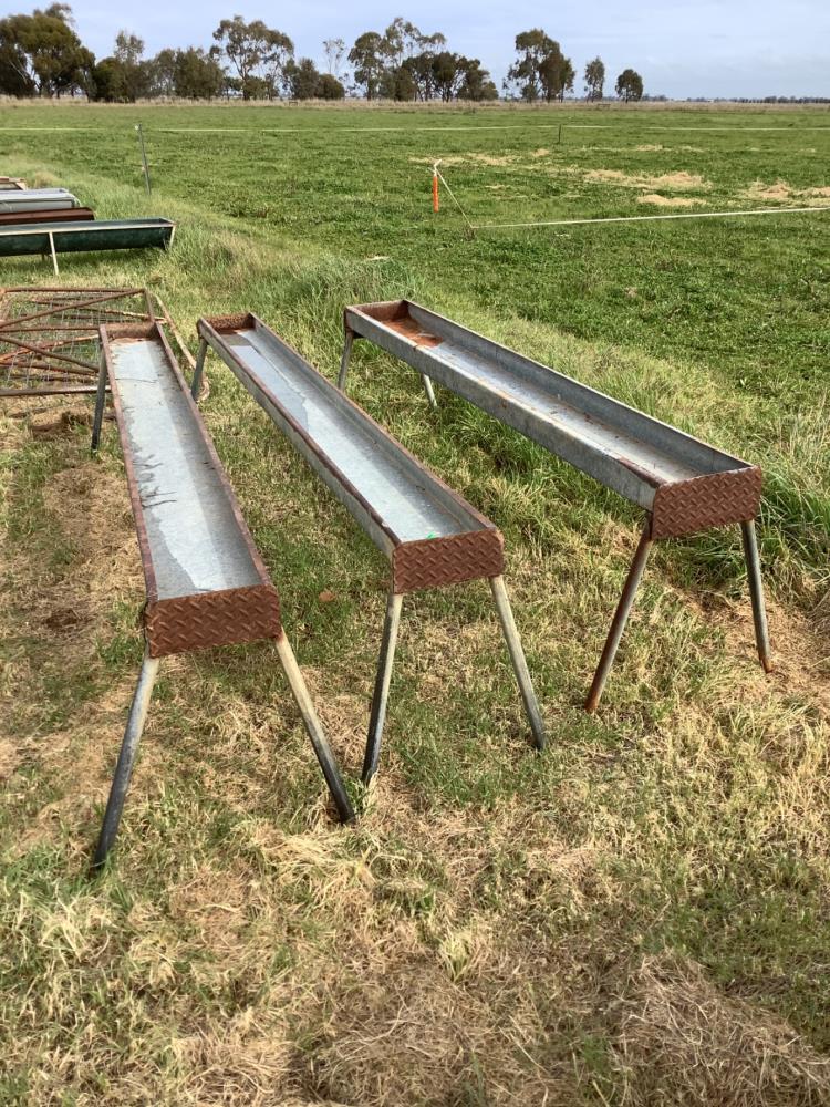 Lot 47 Feed Troughs X 3 AuctionsPlus