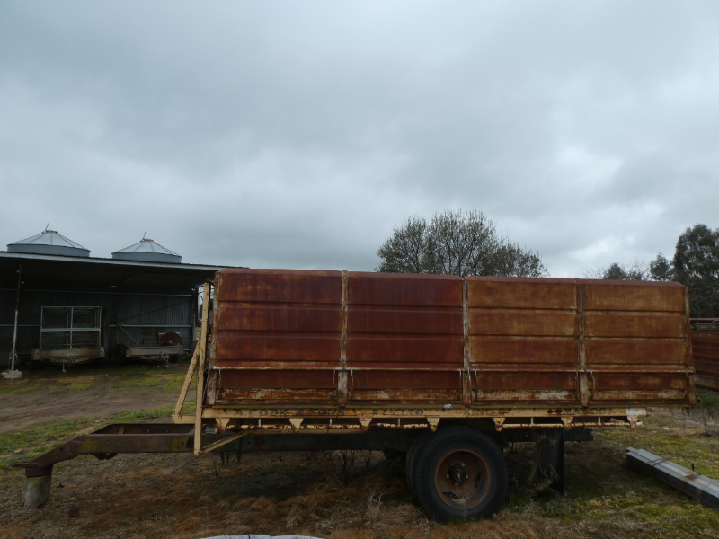 Lot 67 Grain Bin & Trailer AuctionsPlus