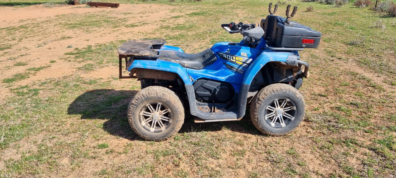 Lot 30 - CFMoto 400cc Quadbike | AuctionsPlus