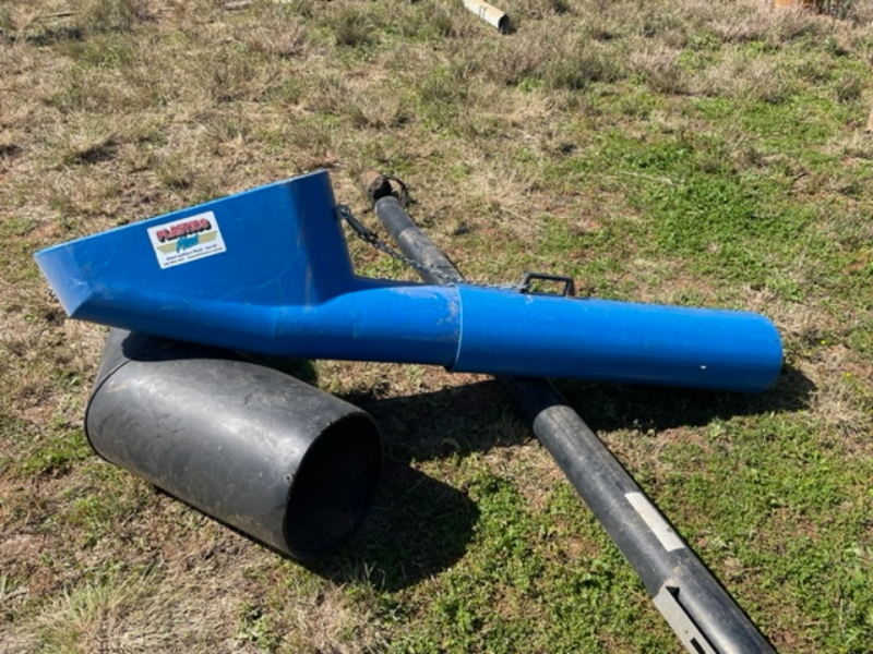Lot 142 Plastic Plus Grain Truck Chute with Header Auger Spout and