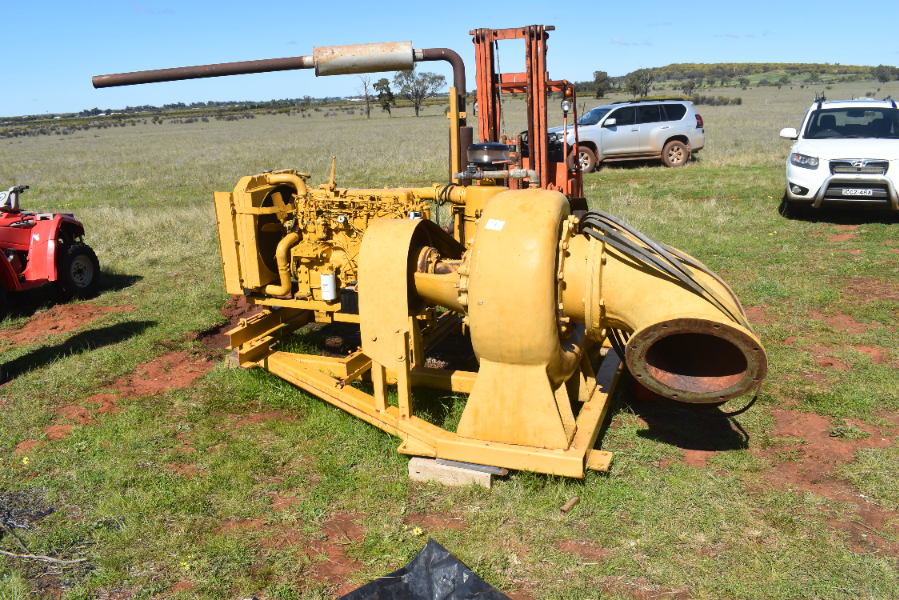 Lot 50 Perkins motor and pump AuctionsPlus