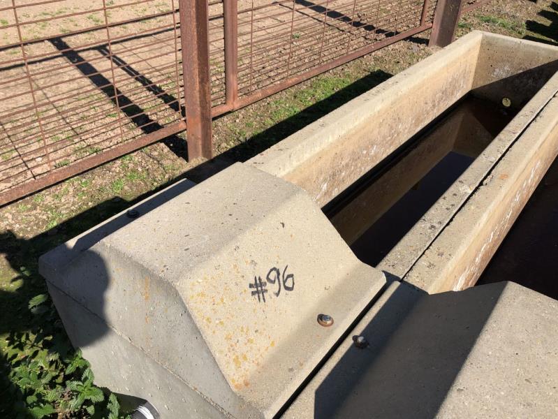 Lot 96 Concrete Water Trough AuctionsPlus