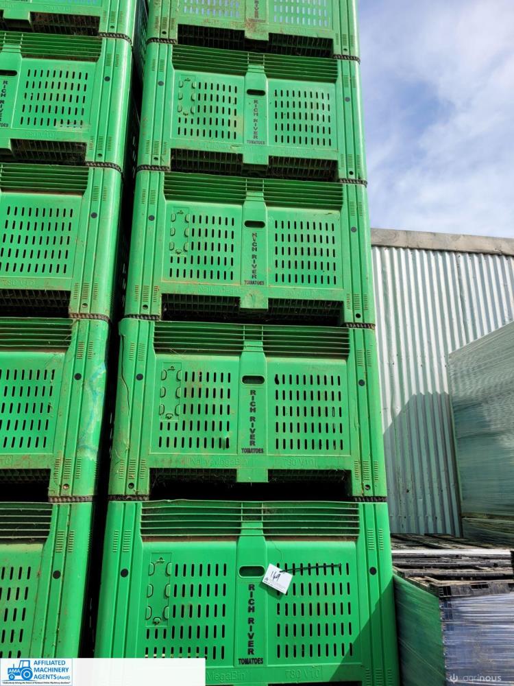 Lot 148 Green Fruit Bins (x12) AuctionsPlus