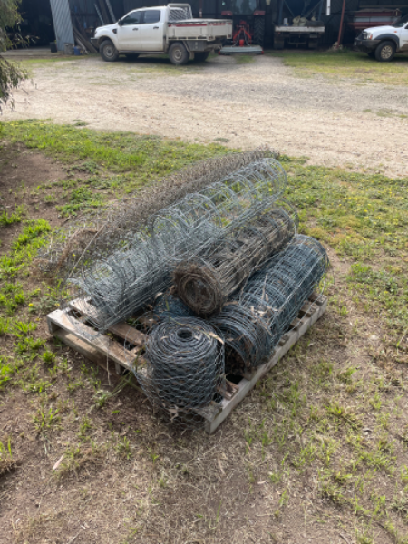 Lot 69 - Hinge Joints and Chicken Coop Wire | AuctionsPlus