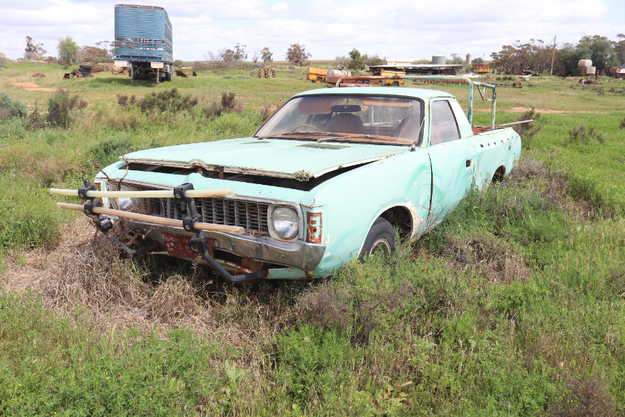 Lot 109 1974 Valiant Ranger utility, Hemi 215 engine. AuctionsPlus