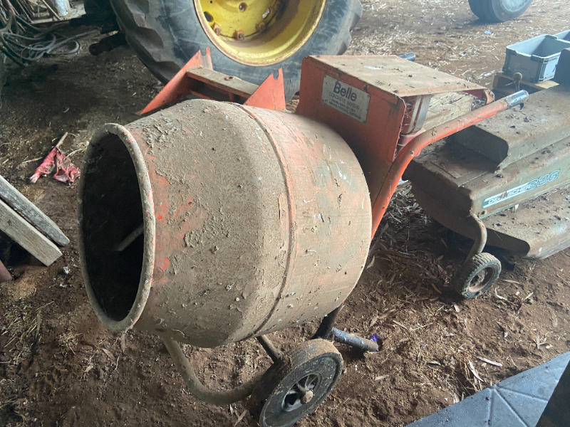 Lot 82 Petrol Cement Mixer AuctionsPlus