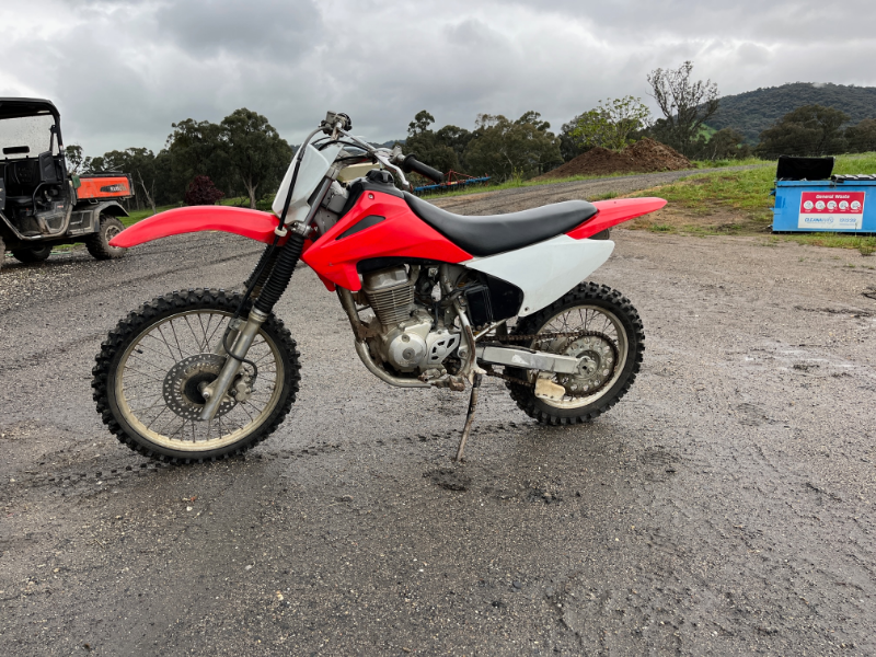 Lot 136 2007 Honda CRF150F Motorcycle AuctionsPlus