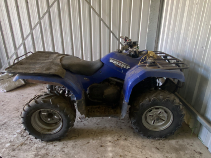 Lot 41 Yamaha Quad grizzly 350 AuctionsPlus