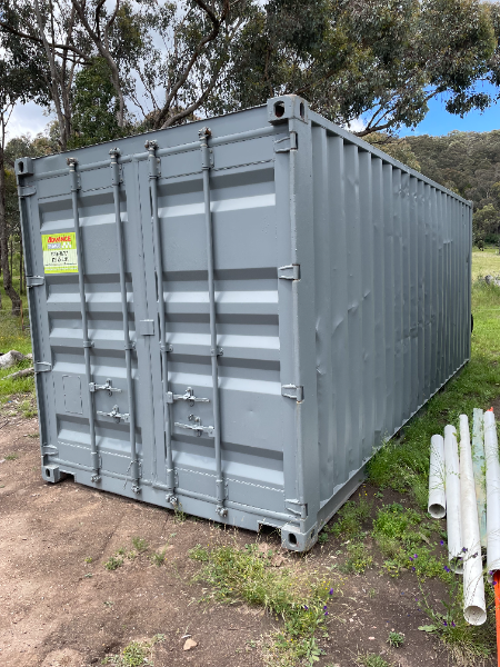 Lot 71 20 FOOT SHIPPING CONTAINER AuctionsPlus