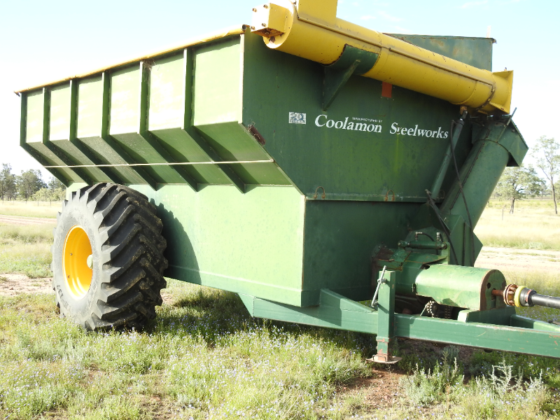 Lot 26 Coolamon Chaser Bin rebuilt pto shaft extra bearing holder 25