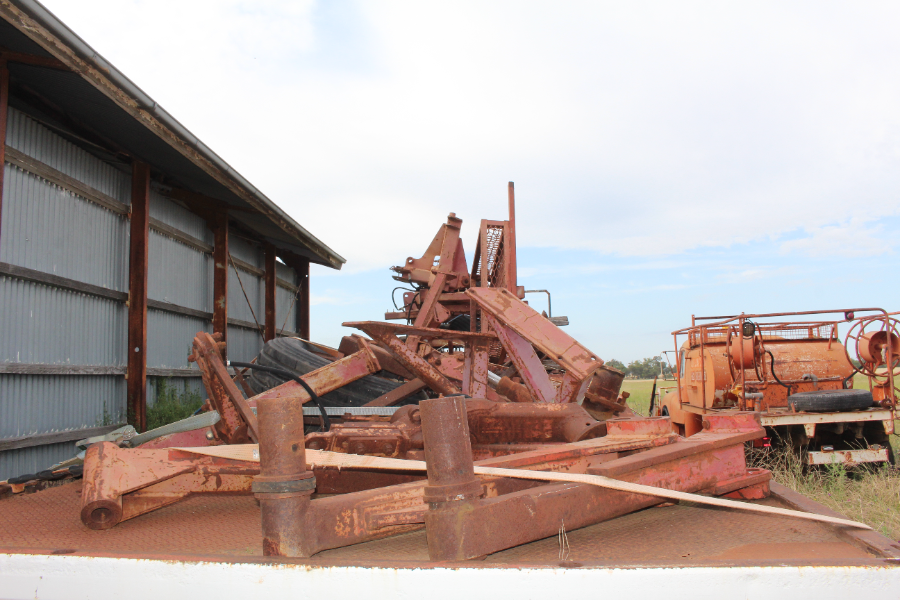 Lot 119 Allfarm Trash Farmer Cultivator AuctionsPlus