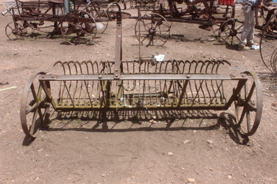 Lot 446 - Antique Tow Behind Rake | AuctionsPlus