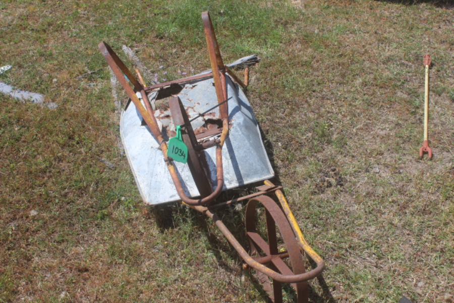 Lot 1034 2 Wheel Barrow Frames AuctionsPlus