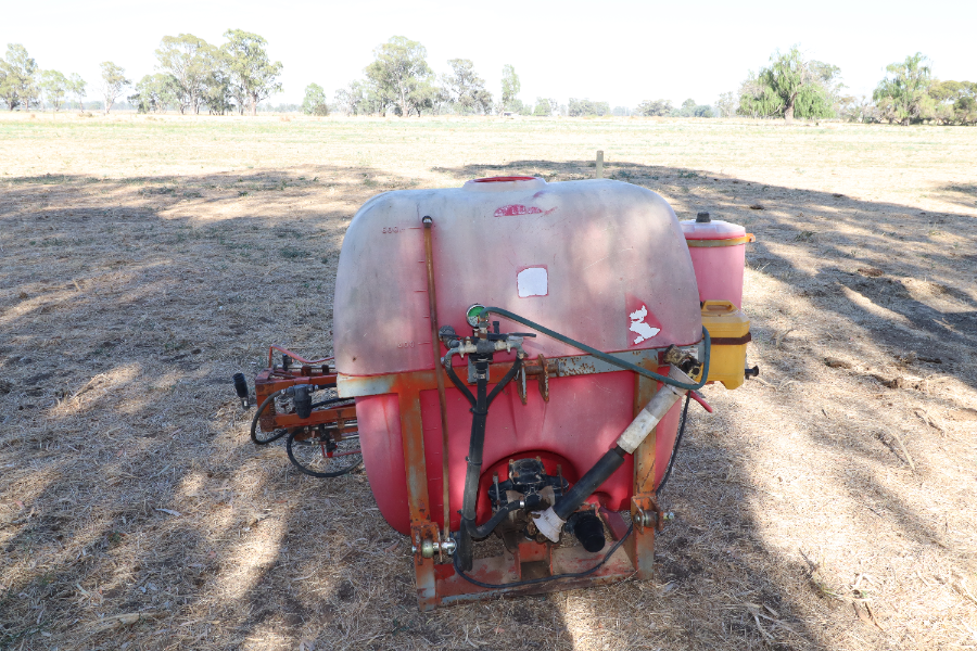 Lot 12 Silvan PTO Boom Sprayer 600 Litre AuctionsPlus