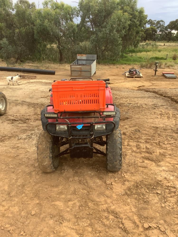 Lot 17 Honda 4 wheel Motorbike AuctionsPlus