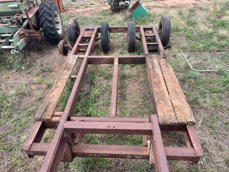Lot 35 - Homemade low loader farm excavator | AuctionsPlus