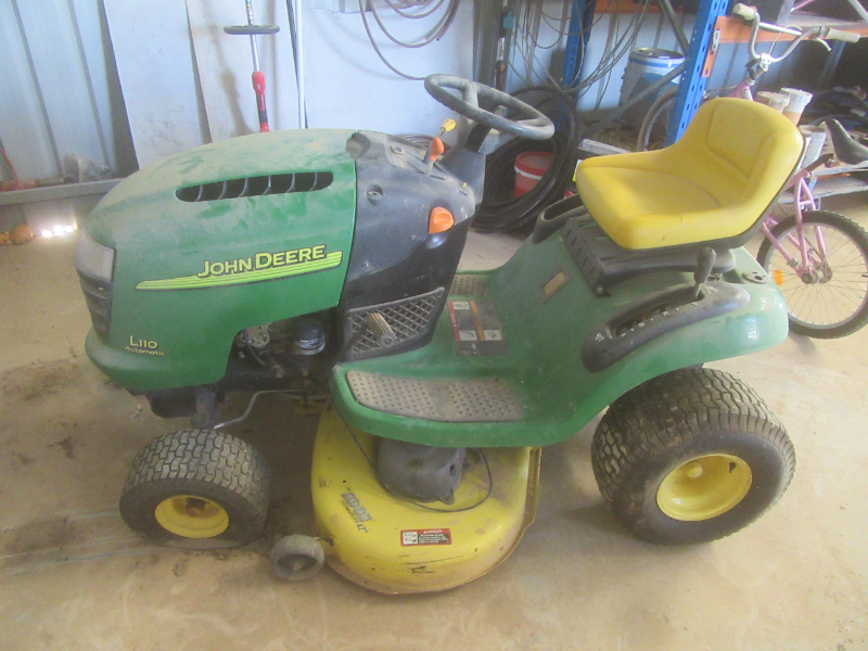 Lot 72 John Deere L110 Mower Auctionsplus 