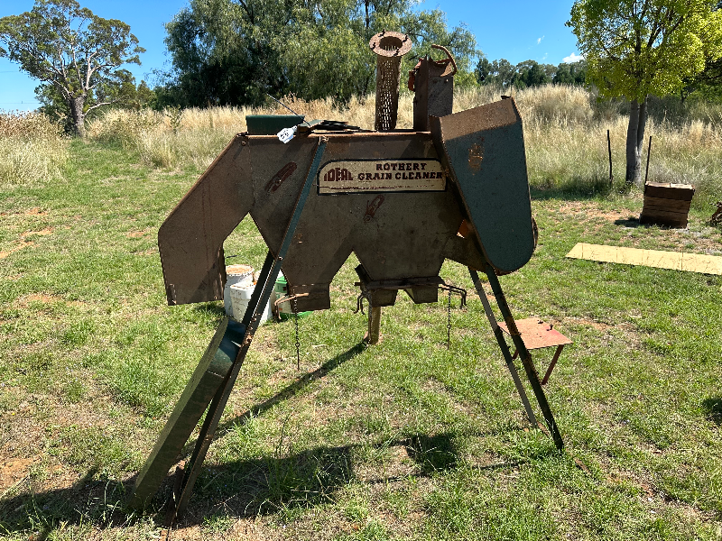 Lot 94 Rothery grain cleaner AuctionsPlus
