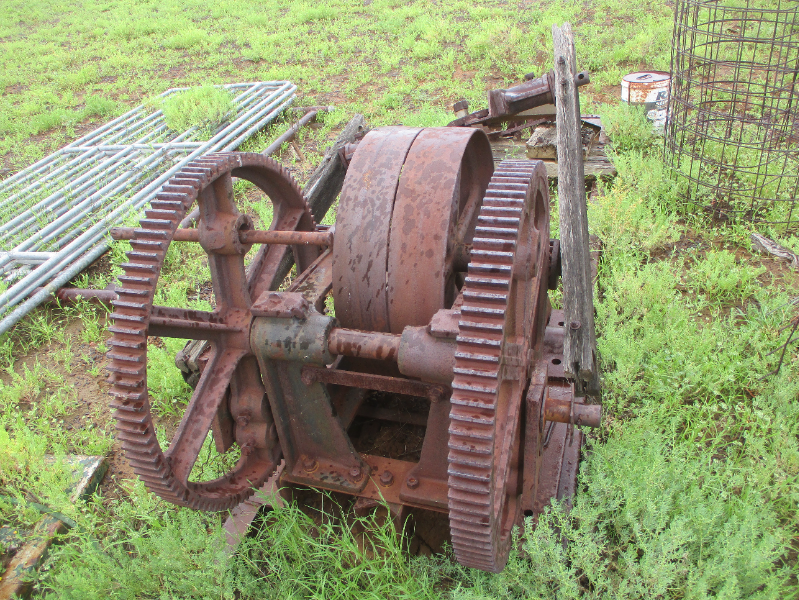 Lot 129 ANTIQUE PUMP JACK AuctionsPlus