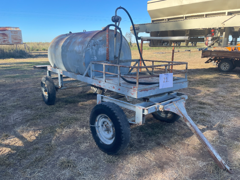 Lot 21 - 2000L Fuel Cart | AuctionsPlus