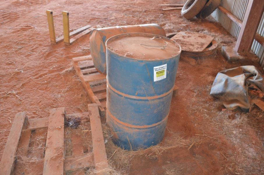 Lot 98 2x Drums of Molasses AuctionsPlus