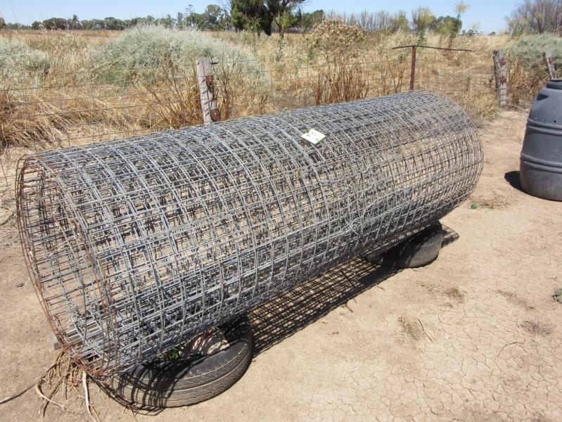 Lot 38 - Weld Mesh Silo | AuctionsPlus