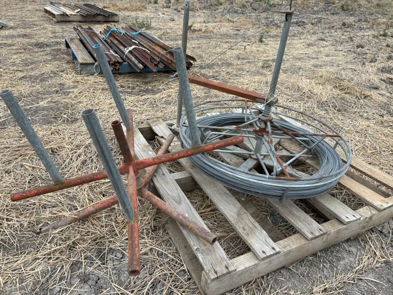 Lot 111 2 x wire spinners & plain wire AuctionsPlus