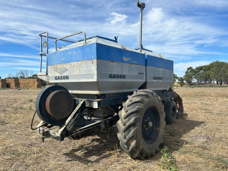 Lot 7 Gason Air seeder Bin AuctionsPlus