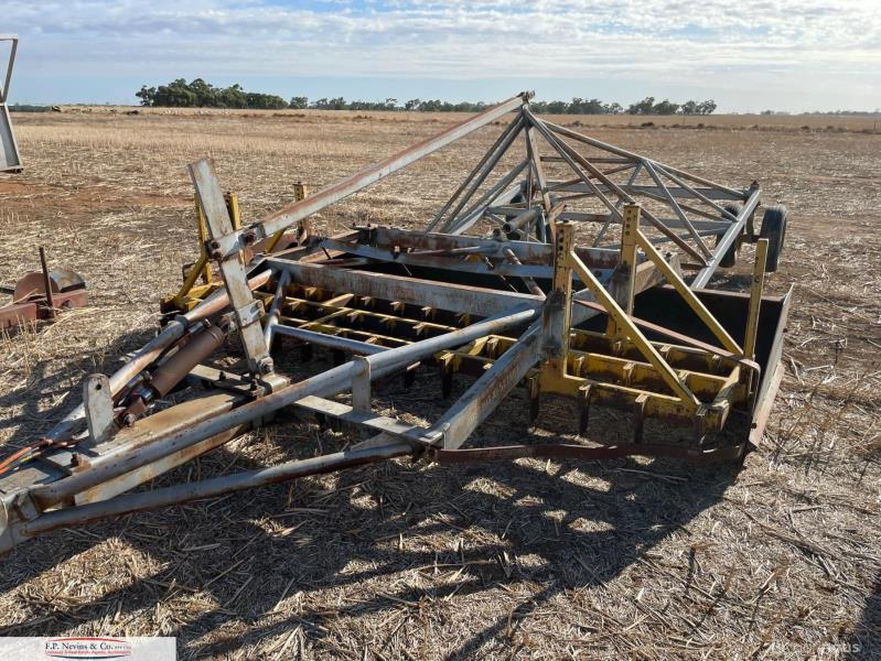 Lot 28 Farmor land plane with rippers AuctionsPlus