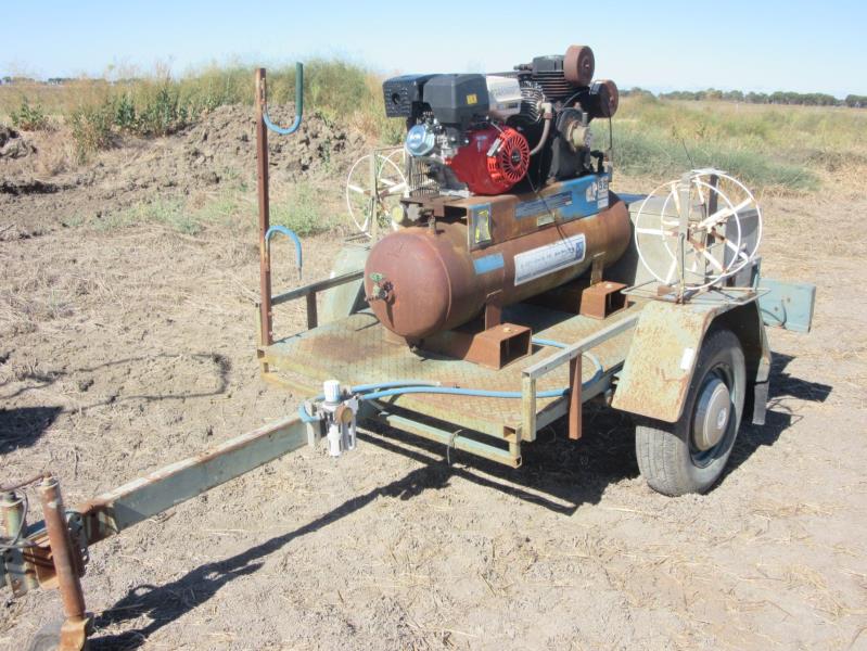 Lot 72 Air compressor trailer AuctionsPlus