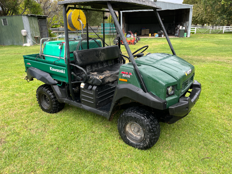 6 Kawasaki Mule side by side AuctionsPlus