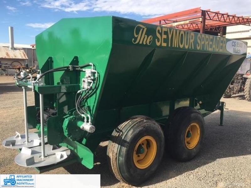 Lot 3 Seymour CS 8500 Mulch Spreader AuctionsPlus