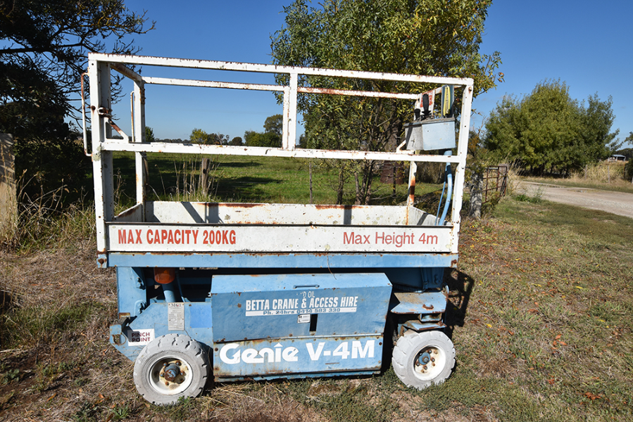 Lot 29 Scissor Lift AuctionsPlus