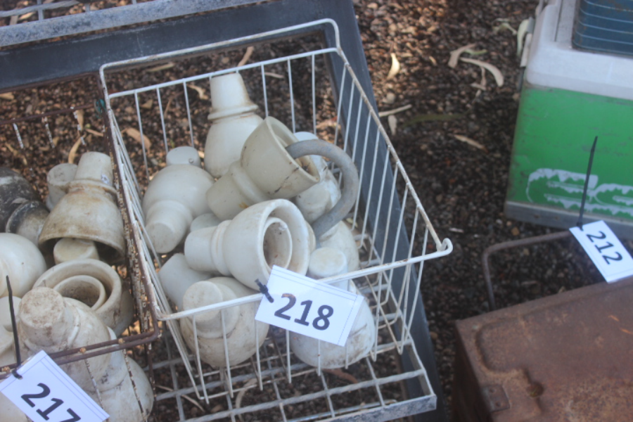 Lot 218 Telephone Line Insulators AuctionsPlus