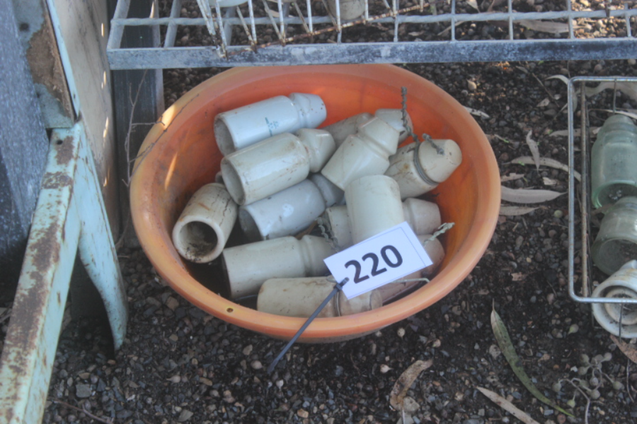 Lot 220 Telephone Line Insulators AuctionsPlus