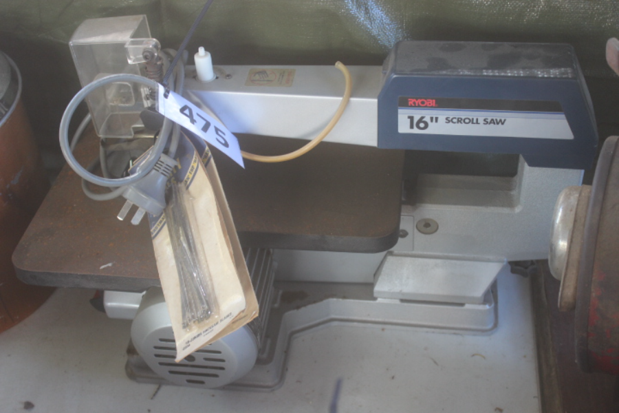 Lot 475 Ryobi 16' Scroll Saw AuctionsPlus