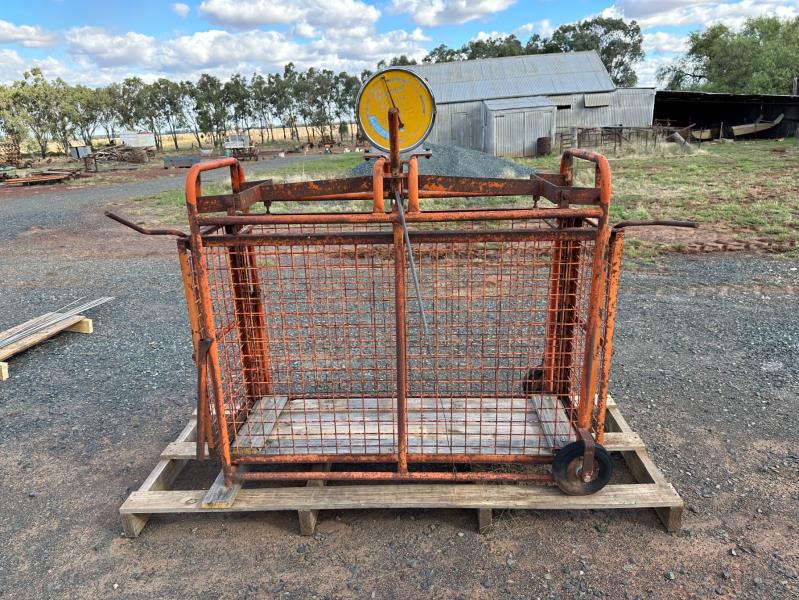 Lot 174 Pig/sheep scales AuctionsPlus