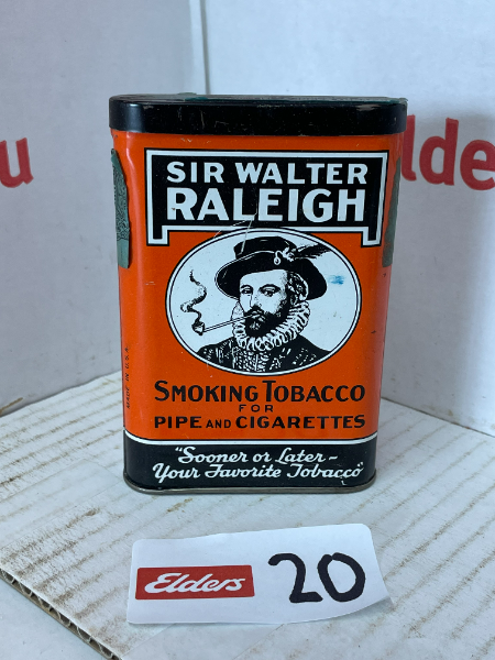 Lot 20 Sir Walter Raleigh Smoking Tobacco Tin Auctionsplus