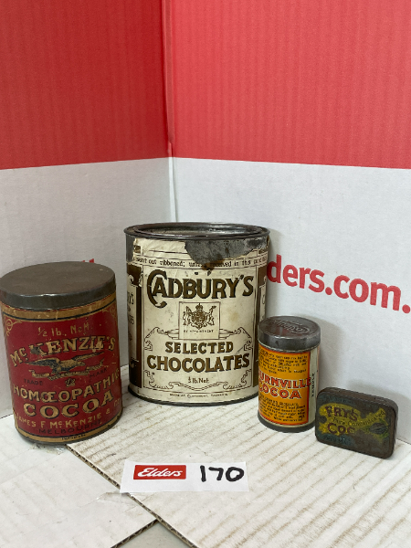 Lot 170 - McKenzie's Cocos, Cadbury's Chocolates, Cadbury Cocoa & Fry's ...