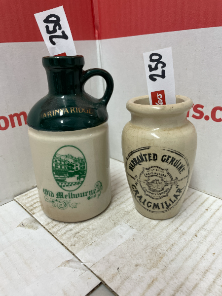 Lot 250 - Barinya Ridge Old Melbourne Pottery & Warranted Genuine Craig ...