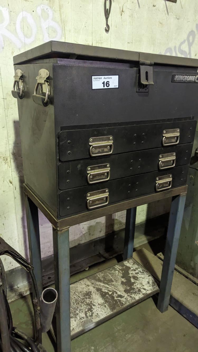 Lot 16 KINCROME Multi Drawer Tool Box & Stand AuctionsPlus