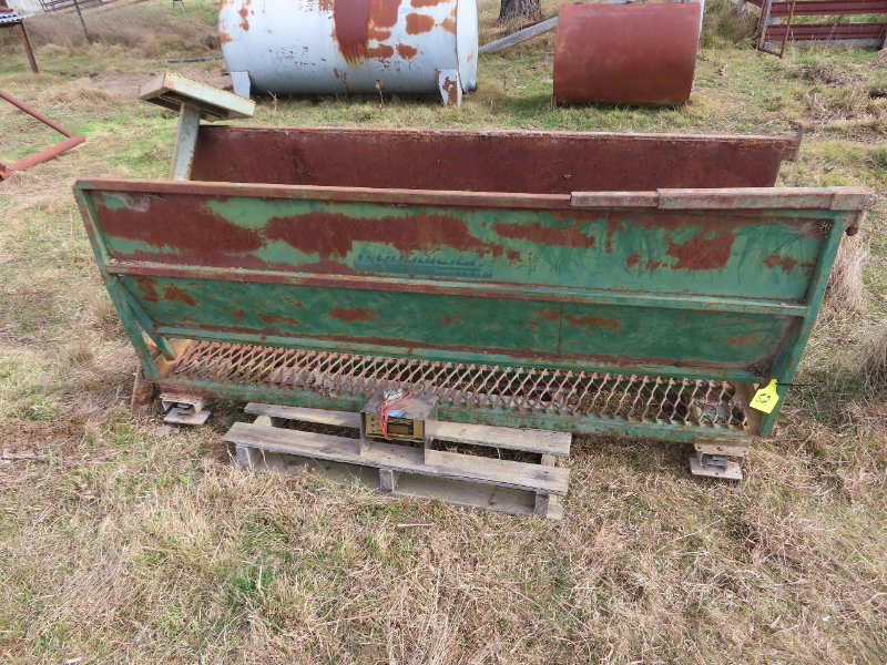 Lot 349 Ruddweigh Scales with Indicator Cattle Platform and Sides