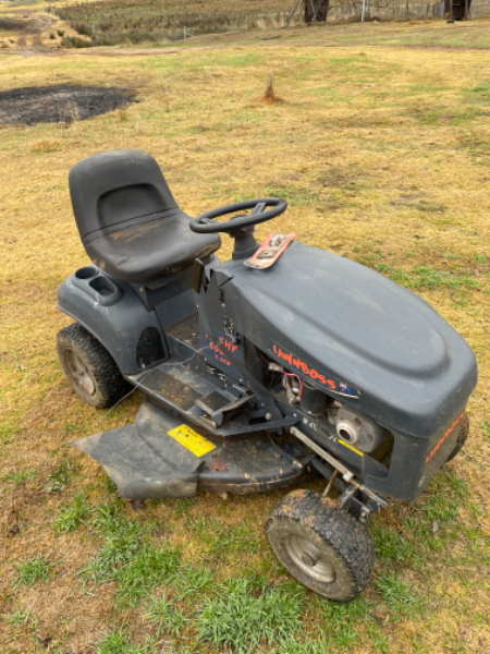 Lawn boss cheap ride on mower